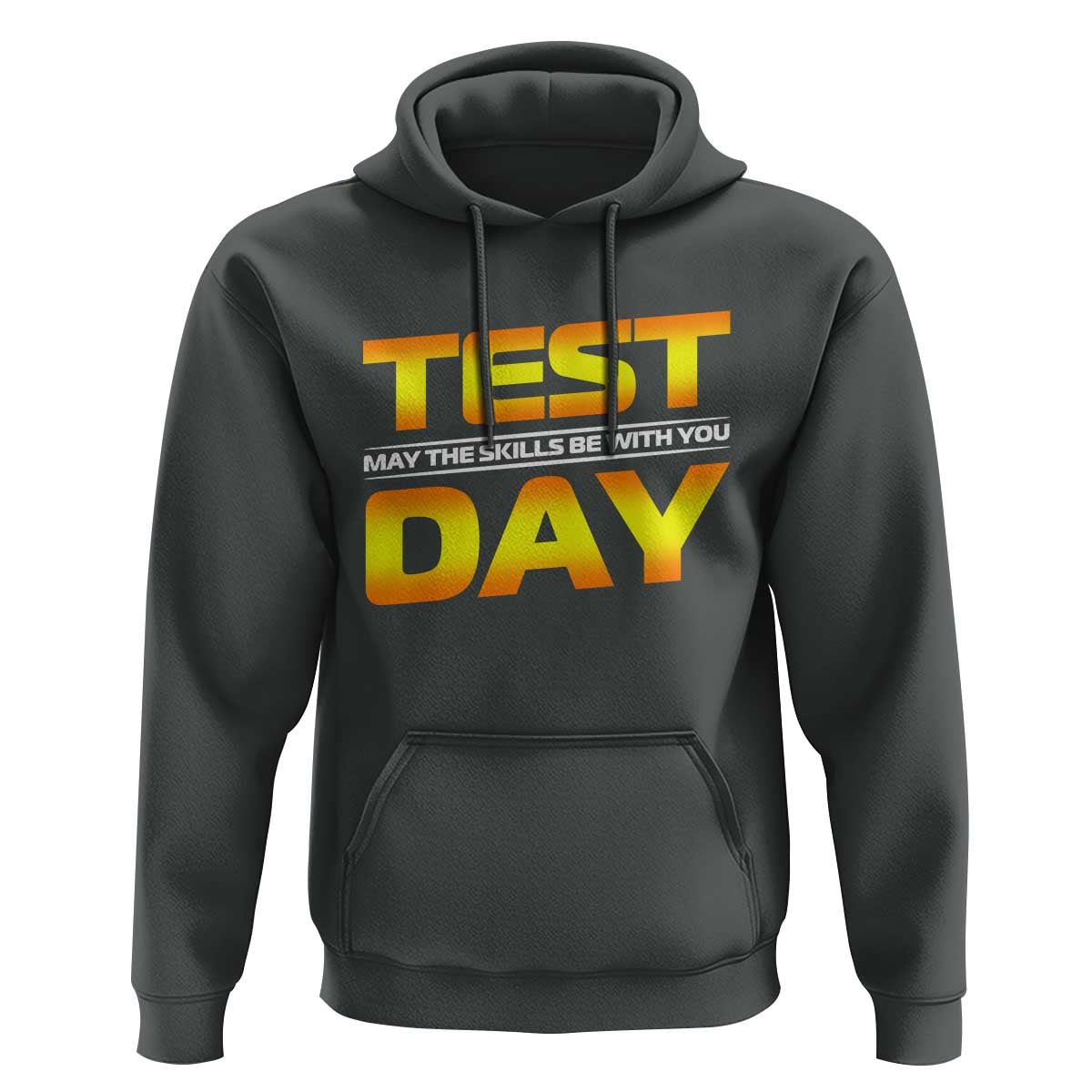 Funny Test Day Hoodie May The Skills Be With You Motivational Teacher