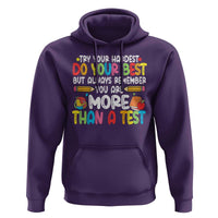 Testing Day Hoodie Try Your Hardest Teachers