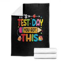 Test Day You Got This Throw Blanket