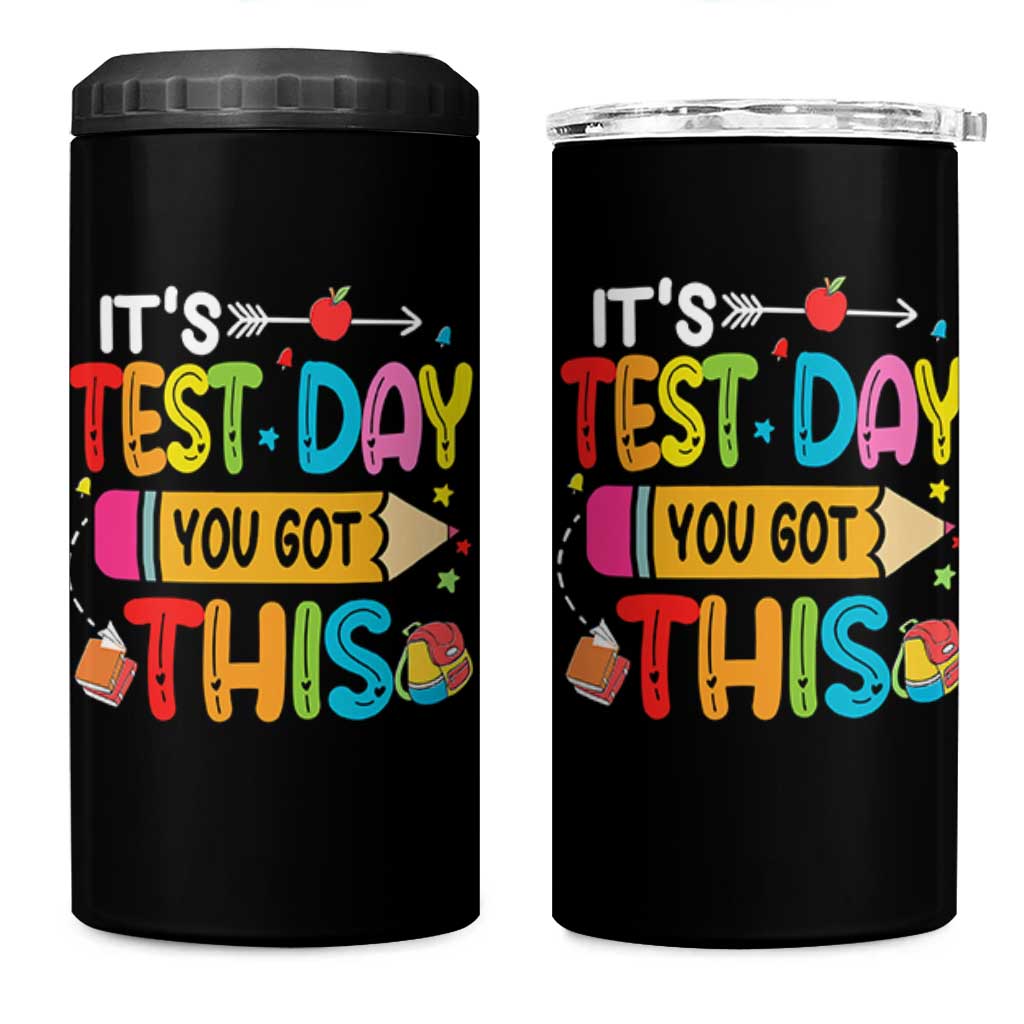 Test Day You Got This 4 in 1 Can Cooler Tumbler