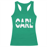Carl's A Mess Racerback Tank Top Reality TV Viral Meme
