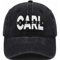 Carl's A Mess Washed Cotton Baseball Cap Reality TV Viral Meme