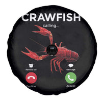 Crawfish Calling Spare Tire Cover Funny Fishing Cajun Boil Lobster Meme
