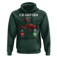 Crawfish Calling Hoodie Funny Fishing Cajun Boil Lobster Meme