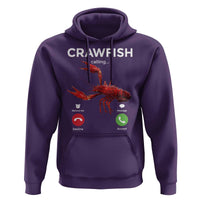 Crawfish Calling Hoodie Funny Fishing Cajun Boil Lobster Meme
