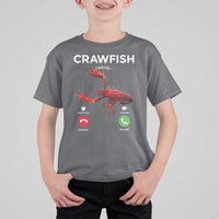 Crawfish Calling T Shirt For Kid Funny Fishing Cajun Boil Lobster Meme