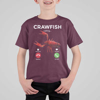 Crawfish Calling T Shirt For Kid Funny Fishing Cajun Boil Lobster Meme