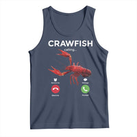 Crawfish Calling Tank Top Funny Fishing Cajun Boil Lobster Meme