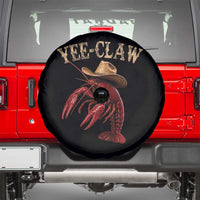 Funny Cowboy Crawfish Spare Tire Cover Yee Claw Funny Crawfish Cajun Seafood Festival