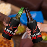 Funny Crawfish 4 in 1 Can Cooler Tumbler Come At Me Breaux Cajun Seafood Festival