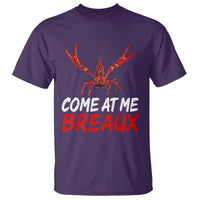 Funny Crawfish T Shirt Come At Me Breaux Cajun Seafood Festival