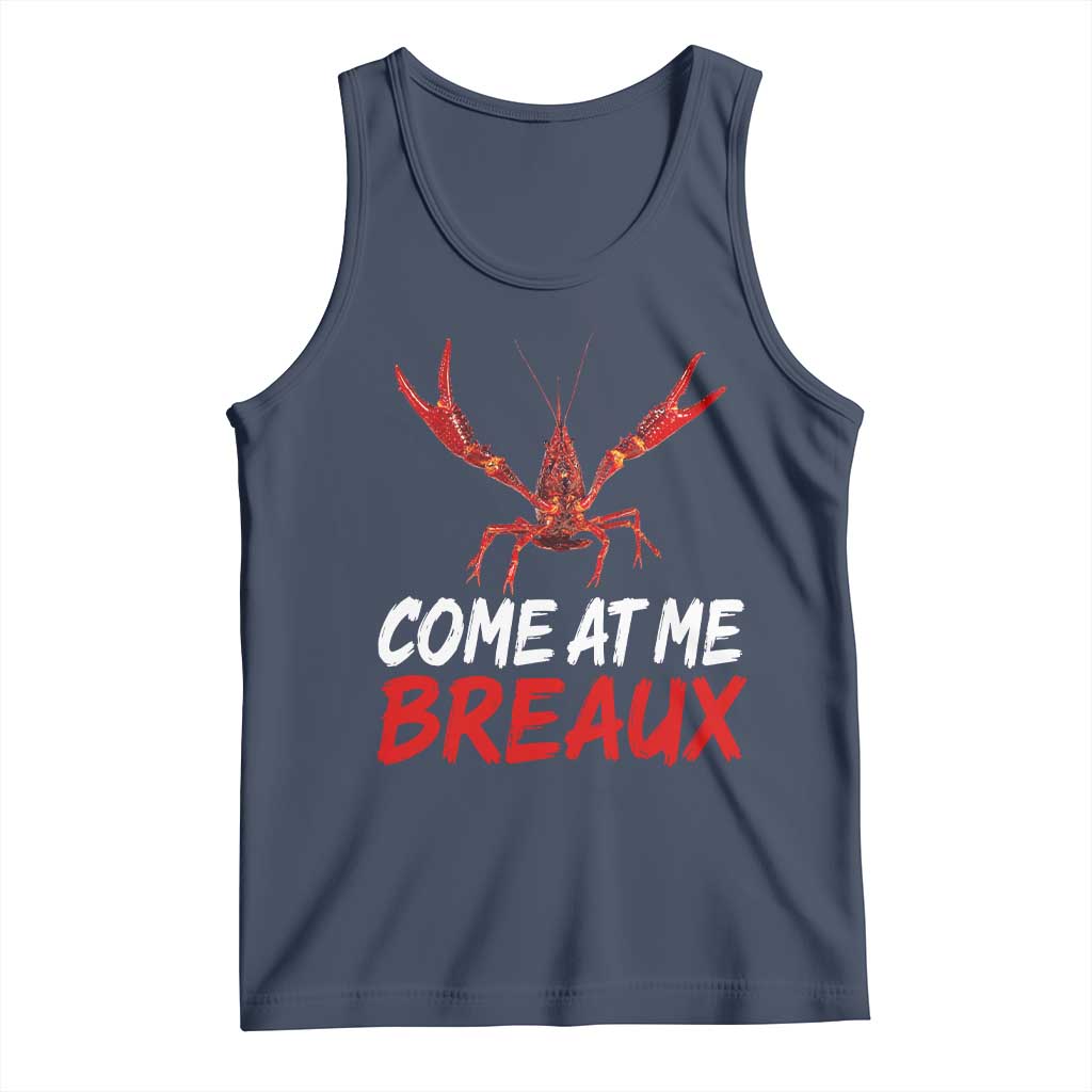 Funny Crawfish Tank Top Come At Me Breaux Cajun Seafood Festival