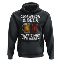 Crawfish Beer Lovers Hoodie Funny Crawfish Cajun Seafood Festival Daddy Crawfish