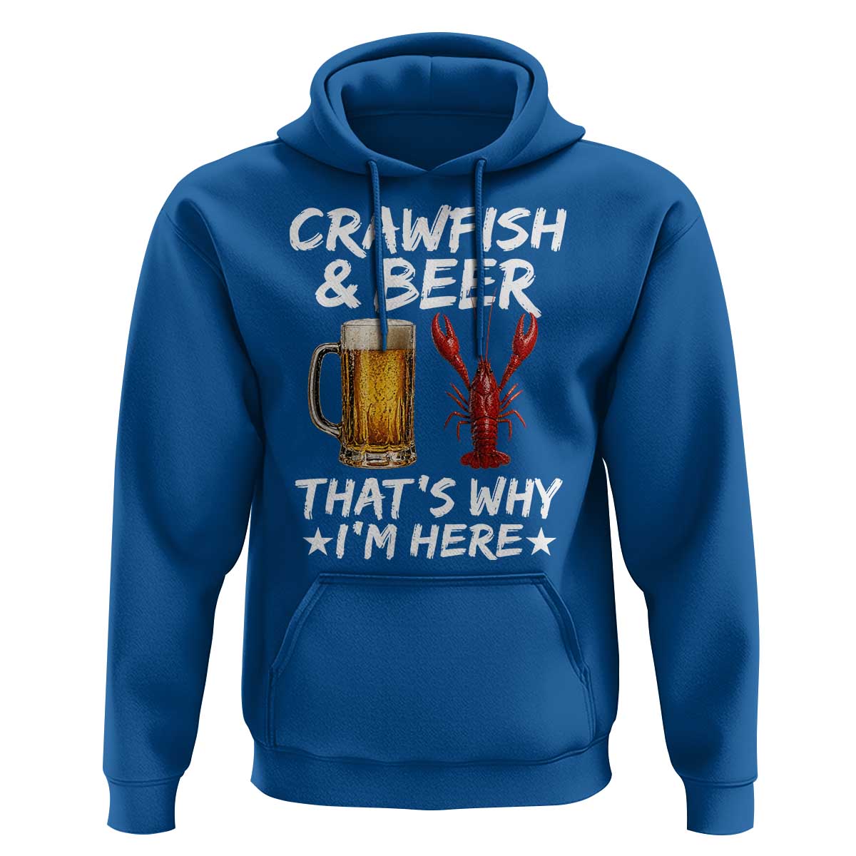 Crawfish Beer Lovers Hoodie Funny Crawfish Cajun Seafood Festival Daddy Crawfish