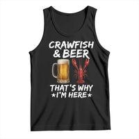 Crawfish Beer Lovers Tank Top Funny Crawfish Cajun Seafood Festival Daddy Crawfish