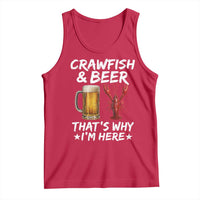 Crawfish Beer Lovers Tank Top Funny Crawfish Cajun Seafood Festival Daddy Crawfish
