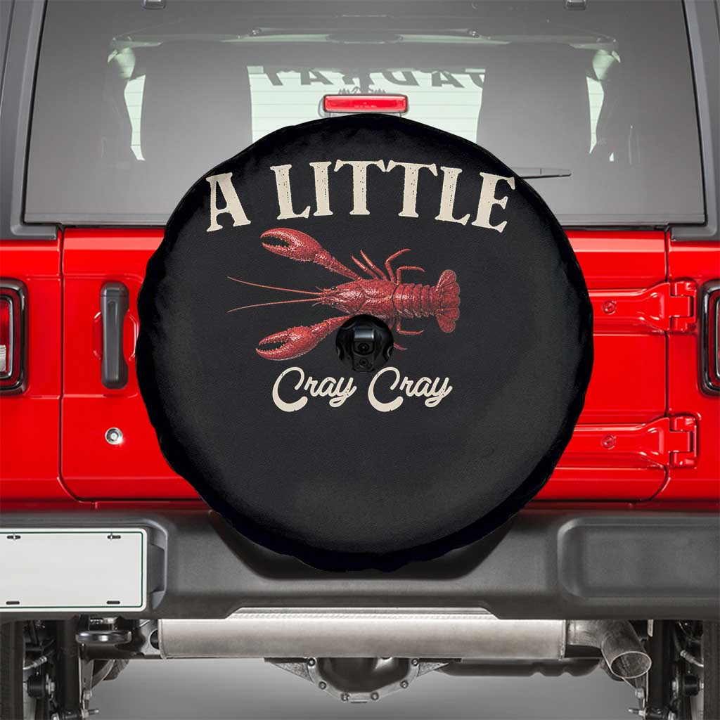 Crawfish Lovers Spare Tire Cover A Little Cray Crayfish Boils Cajun Seafood Festival