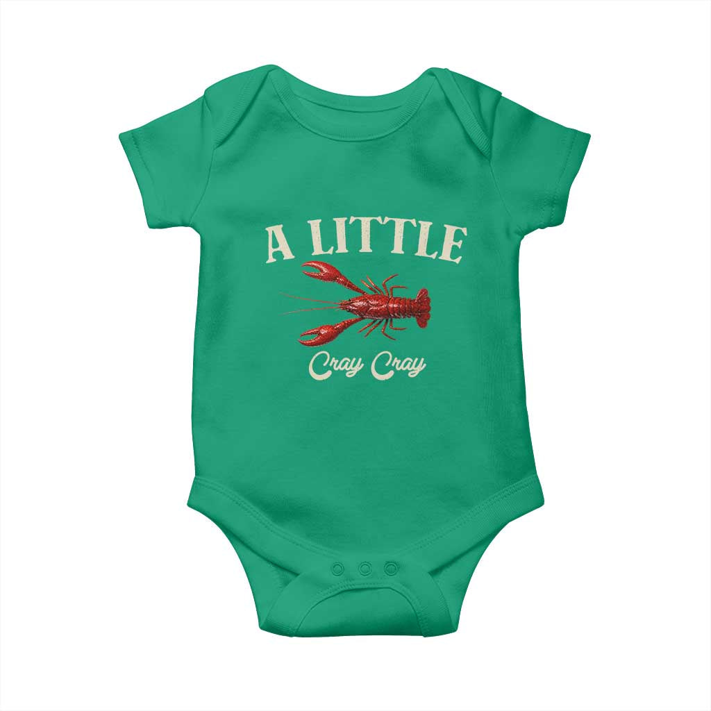 Crawfish Lovers Baby Onesie A Little Cray Crayfish Boils Cajun Seafood Festival