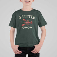 Crawfish Lovers T Shirt For Kid A Little Cray Crayfish Boils Cajun Seafood Festival