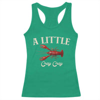 Crawfish Lovers Racerback Tank Top A Little Cray Crayfish Boils Cajun Seafood Festival