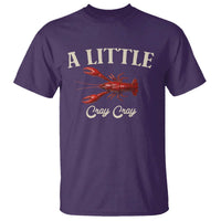 Crawfish Lovers T Shirt A Little Cray Crayfish Boils Cajun Seafood Festival