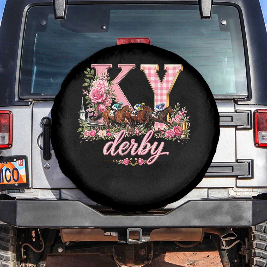 Horse Racing KY Derby Day Vibes Spare Tire Cover This is My Derby Day Dress