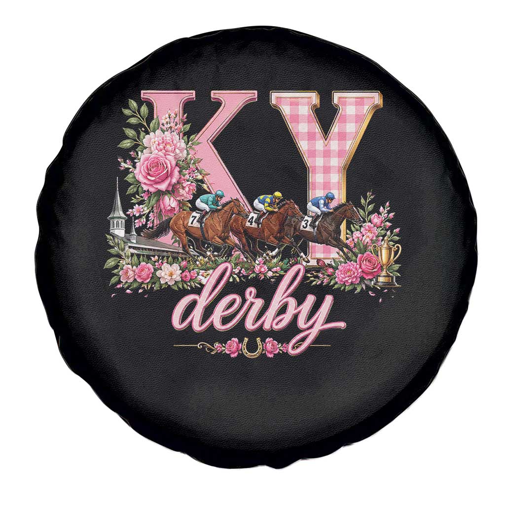 Horse Racing KY Derby Day Vibes Spare Tire Cover This is My Derby Day Dress