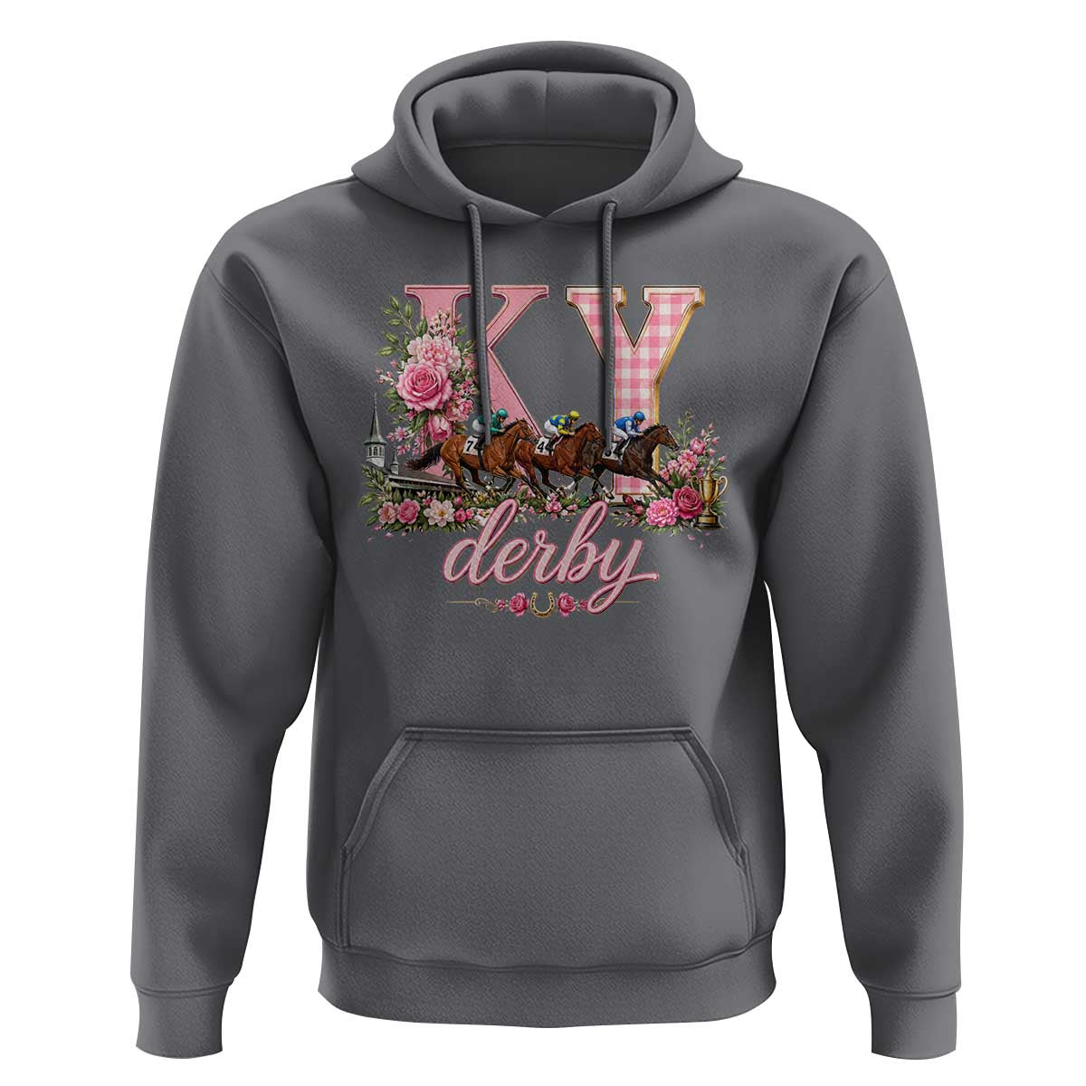 Horse Racing KY Derby Day Vibes Hoodie This is My Derby Day Dress