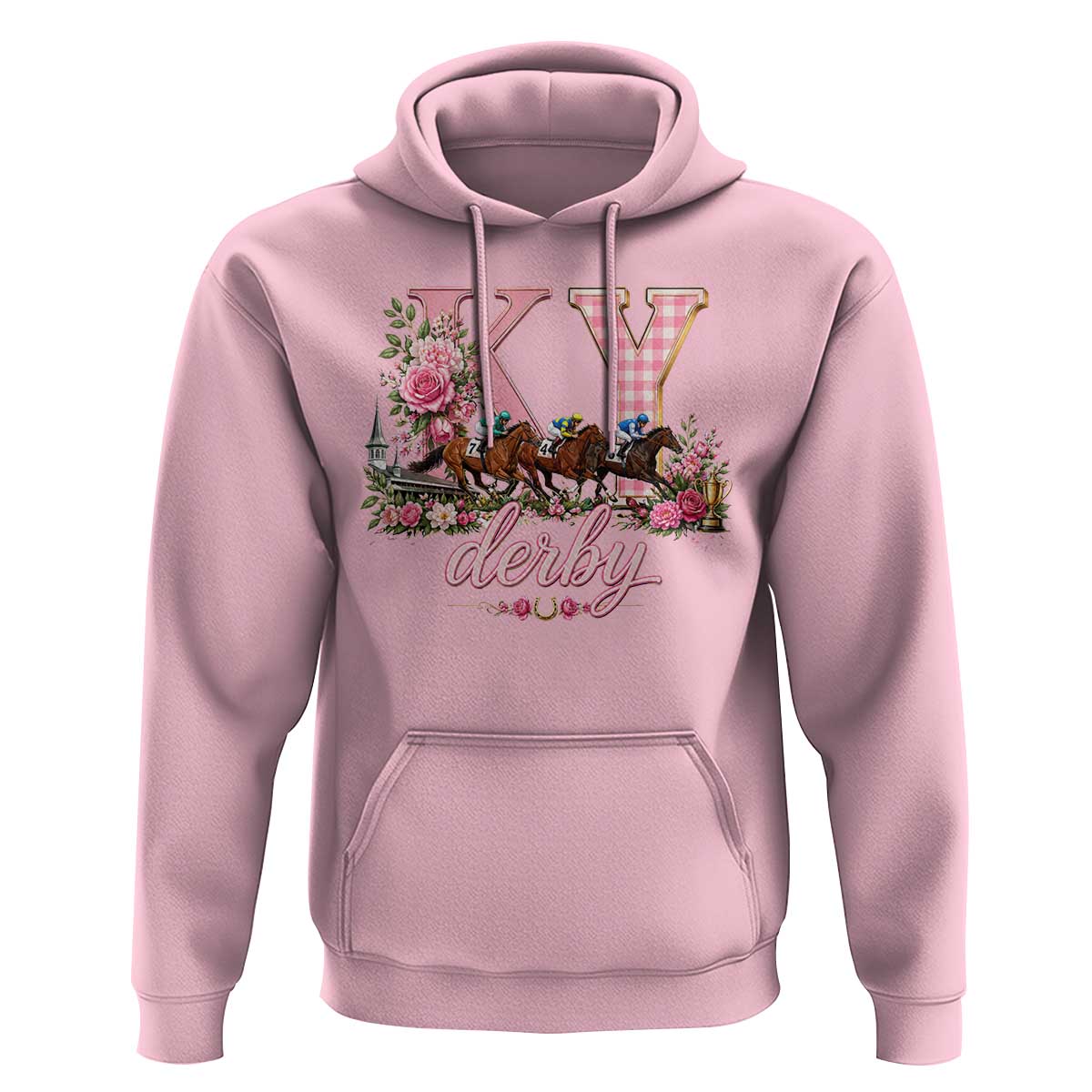 Horse Racing KY Derby Day Vibes Hoodie This is My Derby Day Dress