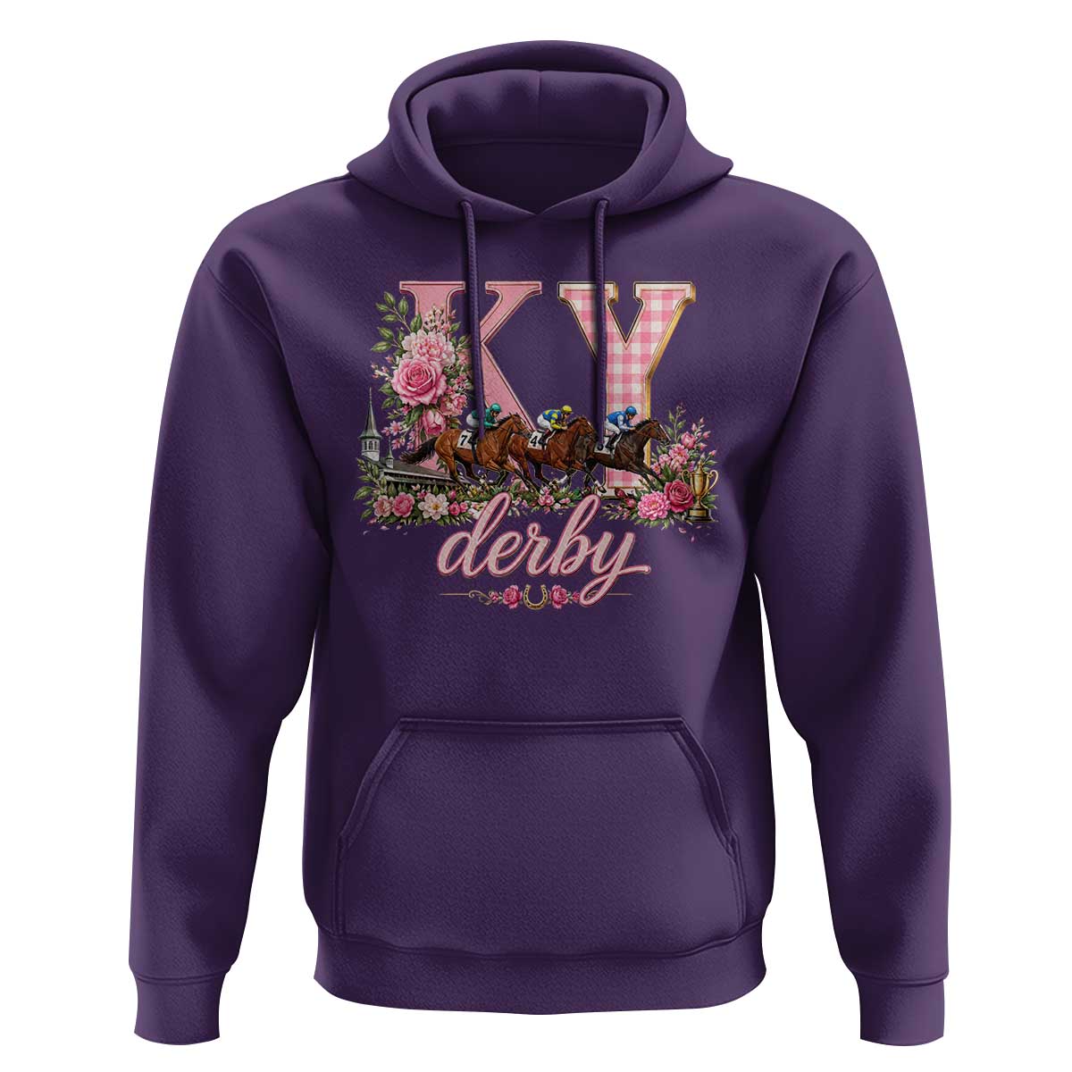 Horse Racing KY Derby Day Vibes Hoodie This is My Derby Day Dress
