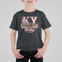 Horse Racing KY Derby Day Vibes T Shirt For Kid This is My Derby Day Dress