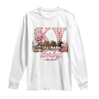 Horse Racing KY Derby Day Vibes Long Sleeve Shirt This is My Derby Day Dress