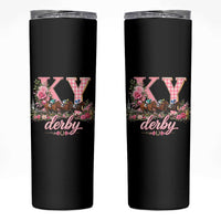 Horse Racing KY Derby Day Vibes Skinny Tumbler This is My Derby Day Dress