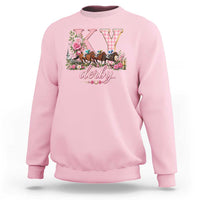 Horse Racing KY Derby Day Vibes Sweatshirt This is My Derby Day Dress