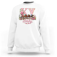 Horse Racing KY Derby Day Vibes Sweatshirt This is My Derby Day Dress