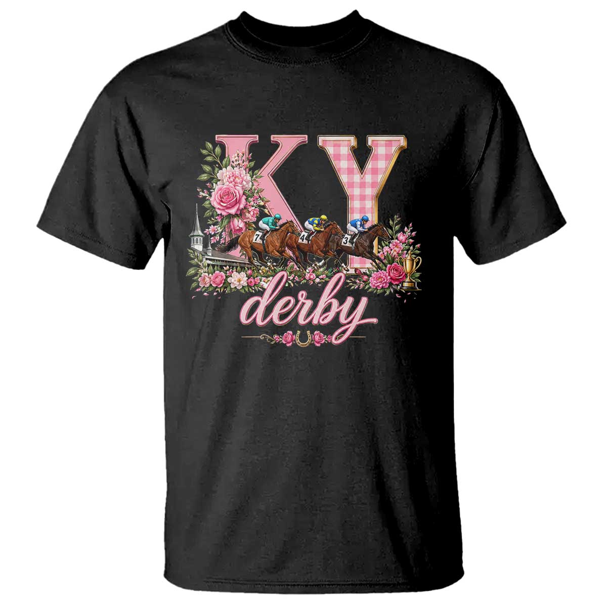 Horse Racing KY Derby Day Vibes T Shirt This is My Derby Day Dress