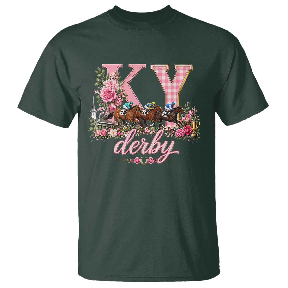 Horse Racing KY Derby Day Vibes T Shirt This is My Derby Day Dress