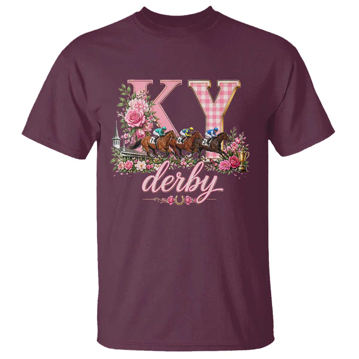 Horse Racing KY Derby Day Vibes T Shirt This is My Derby Day Dress