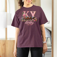 Horse Racing KY Derby Day Vibes T Shirt For Women This is My Derby Day Dress