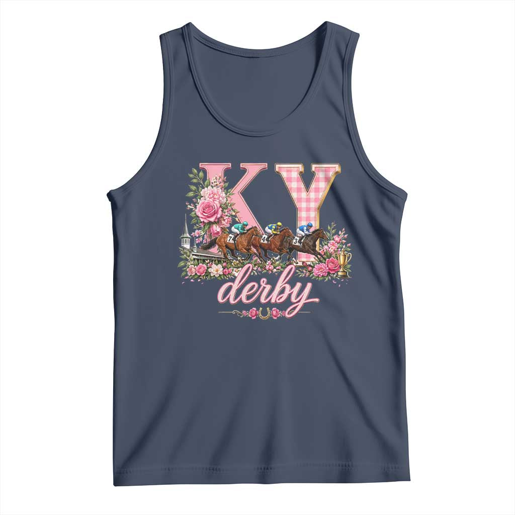 Horse Racing KY Derby Day Vibes Tank Top This is My Derby Day Dress