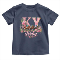 Horse Racing KY Derby Day Vibes Toddler T Shirt This is My Derby Day Dress