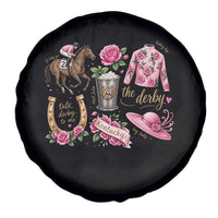 Horse Racing Derby Day Spare Tire Cover Doodles Funny Silks Jockey