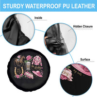 Horse Racing Derby Day Spare Tire Cover Doodles Funny Silks Jockey