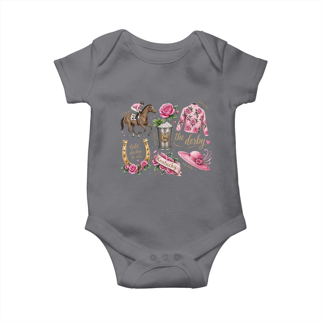 Horse Racing Derby Day Baby Onesie Doodles Funny Silks Jockey