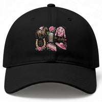 Horse Racing Derby Day Baseball Cap Doodles Funny Silks Jockey