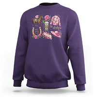 Horse Racing Derby Day Sweatshirt Doodles Funny Silks Jockey