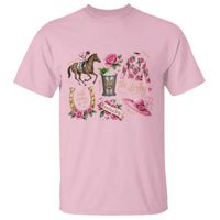 Horse Racing Derby Day T Shirt Doodles Funny Silks Jockey