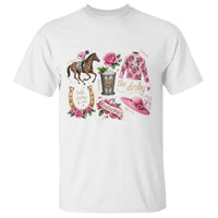 Horse Racing Derby Day T Shirt Doodles Funny Silks Jockey