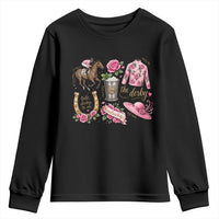 Horse Racing Derby Day Youth Sweatshirt Doodles Funny Silks Jockey