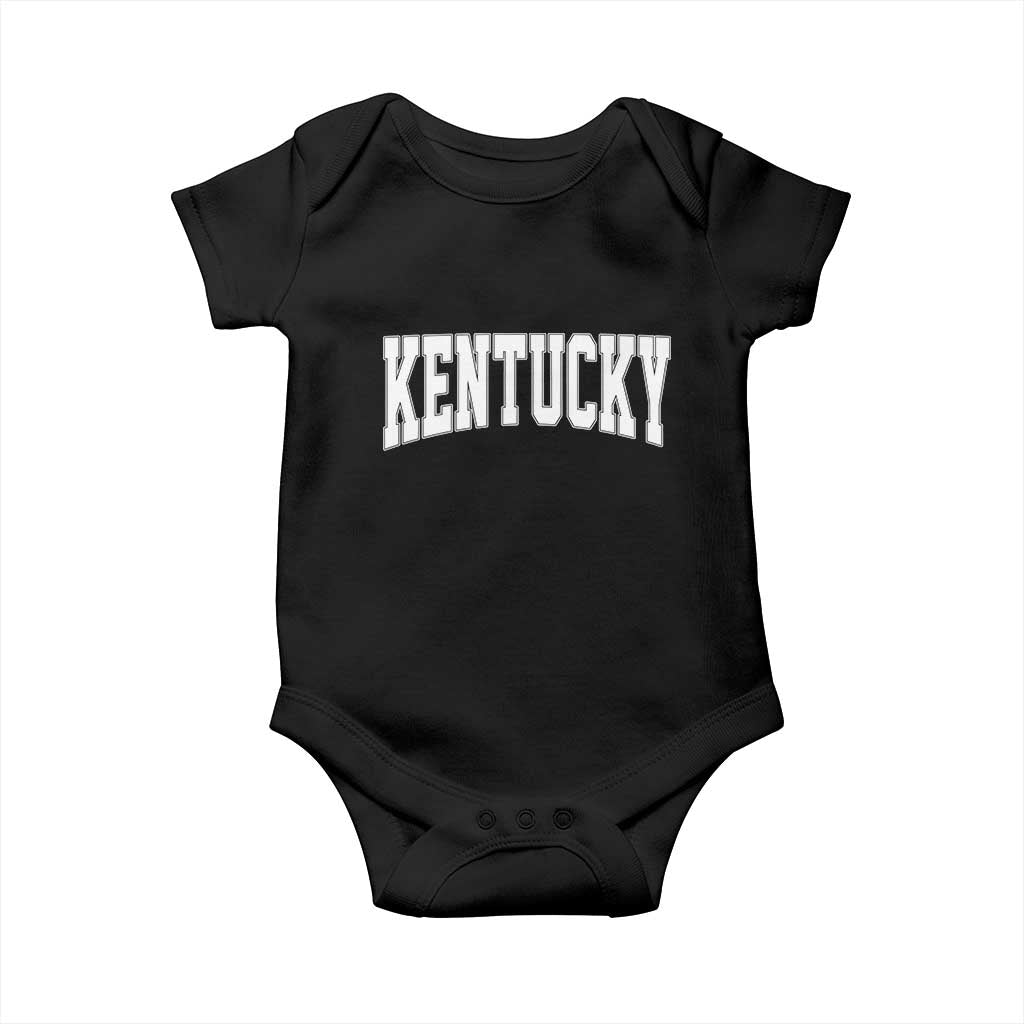 Kentucky Baby Onesie Retro Varsity Kentucky Lover KY State